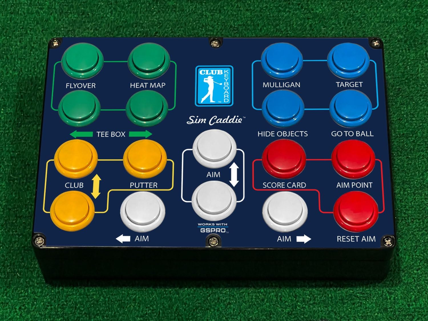 GS Pro Plug and Play Golf Simulator Control Box